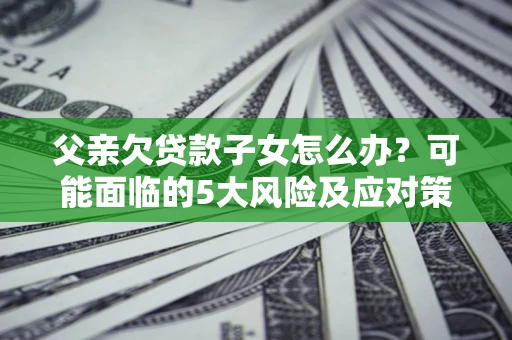北京父亲欠贷款子女怎么办?可能面临的5大风险及应对策略 北京父亲欠贷款子女怎么办?可能面临的5大风险及应对策略