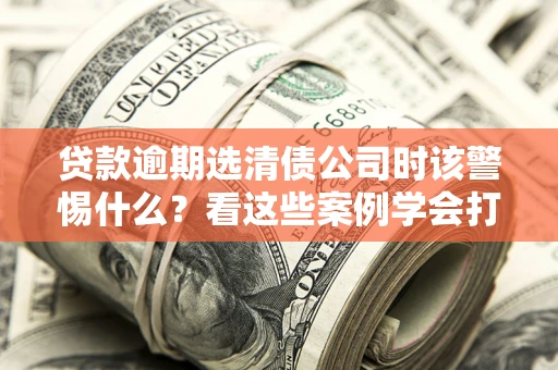 北京贷款逾期选清债公司时该警惕什么？看这些案例学会打翻身仗